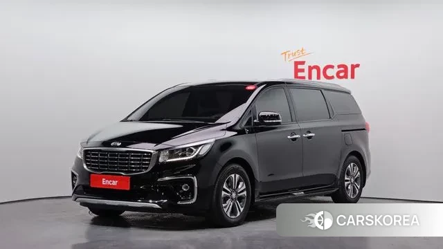 Kia The New Carnival 2018 Черный из Кореи