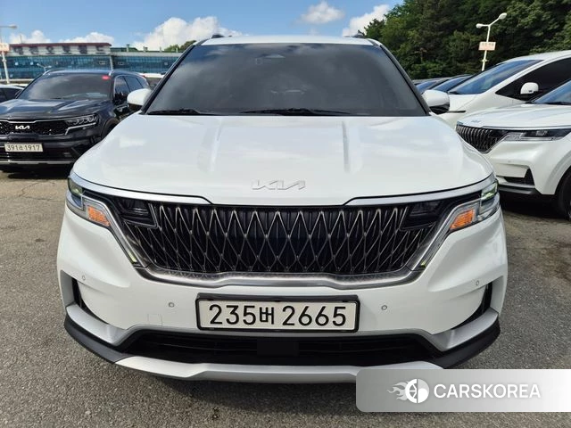 Kia Carnival 4th generation 2022 Белый из Кореи