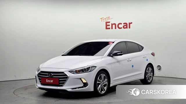 Hyundai Avante AD 2018 Белый из Кореи