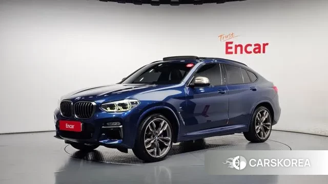 BMW X4 (G02) 2019 Синий из Кореи