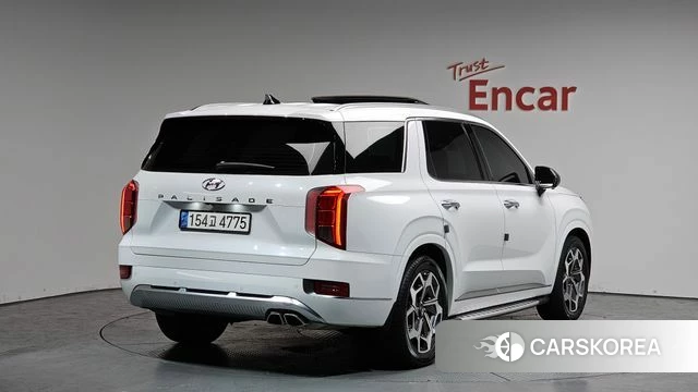 Hyundai Palisade 2021 Белый из Кореи