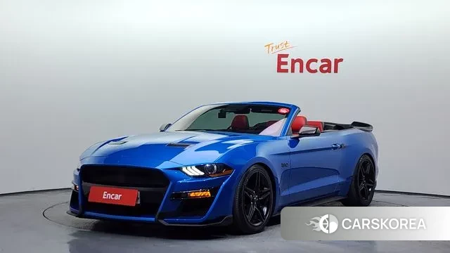 Ford Mustang 2020 Синий из Кореи