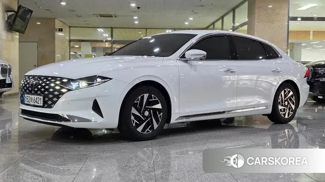 Hyundai The New Grandeur IG Hybrid 2022 Белый из Кореи