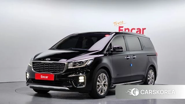 Kia The New Carnival 2019 Черный из Кореи