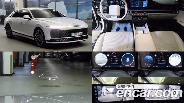 Hyundai Grandeur Hybrid (GN7) 2023 Белый из Кореи