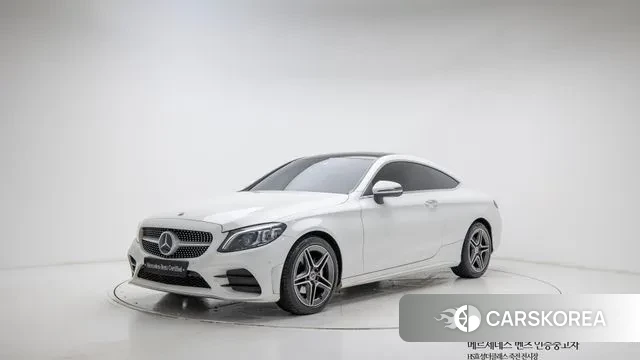 Mercedes-Benz C-Class W205 2021 Белый из Кореи