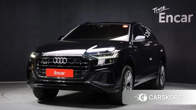 Audi Q8 (4M) 2021 Черный из Кореи