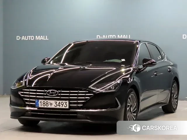 Hyundai Sonata Hybrid (DN8) 2023 Черный из Кореи