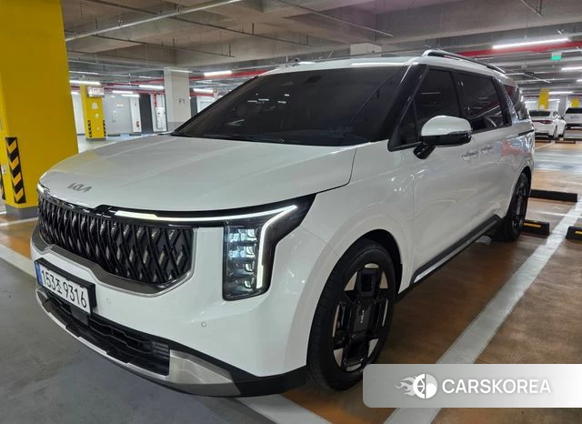 Kia The New Carnival 4th Generation 2024 Белый из Кореи