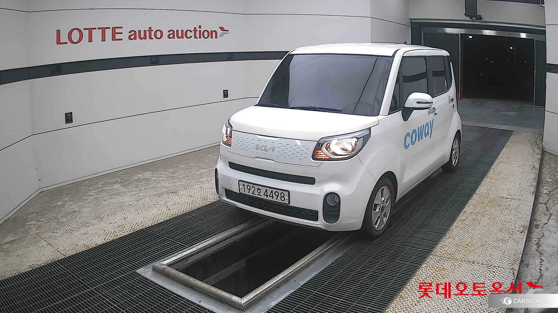 Kia Ray 2022 Clear White из Кореи
