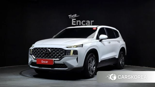 Hyundai The New Santa Fe 2022 Белый из Кореи