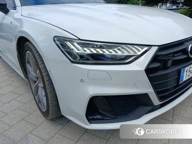 Audi A7 (4K) 2023 Белый из Кореи