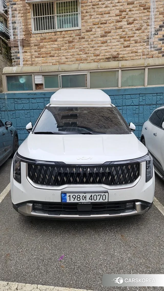 Kia The New Carnival 4th Generation 2024 Белый из Кореи