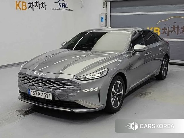 Kia K8 Hybrid 2021 Серый из Кореи