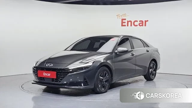 Hyundai Avante (CN7) 2021 Серый из Кореи