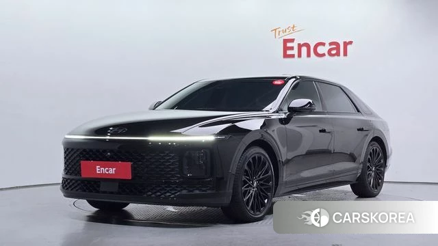 Hyundai Grandeur Hybrid (GN7) 2024 Черный из Кореи