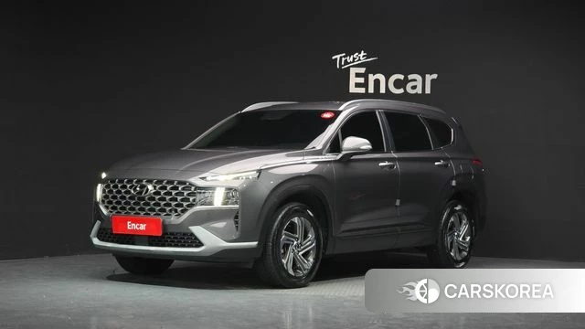 Hyundai The New Santa Fe 2021 Серый из Кореи