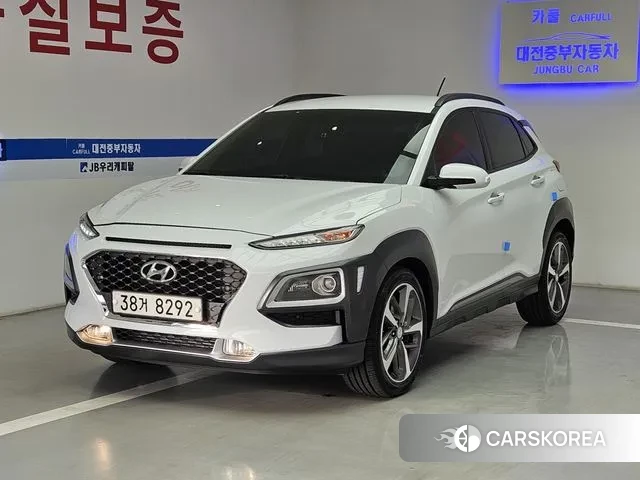 Hyundai Kona 2018 Белый из Кореи