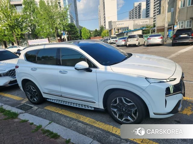 Hyundai The New Santa Fe 2023 Белый из Кореи