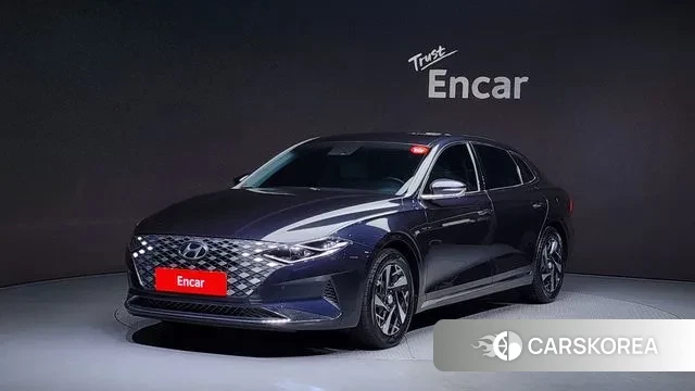 Hyundai The New Grandeur IG Hybrid 2021 Синий из Кореи