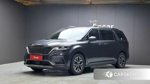 Kia Carnival 4th generation 2023 Серый из Кореи