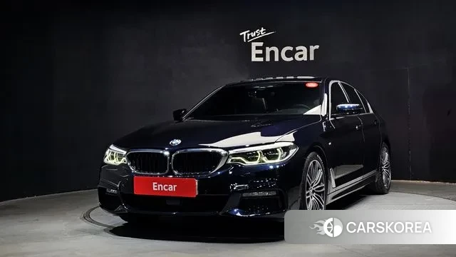 BMW 5 Series (G30) 2020 Черный из Кореи