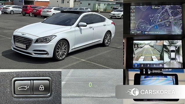 Genesis G80 2018 Белый из Кореи