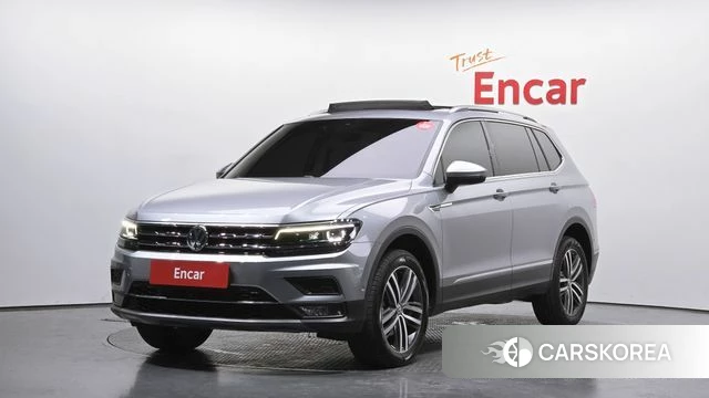 Volkswagen Tiguan Allspace 2020 Серый из Кореи