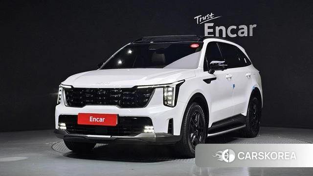 Kia The New Sorento 4th Generation 2024 Белый из Кореи