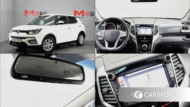 Ssangyong Tivoli Armor 2018 Белый из Кореи