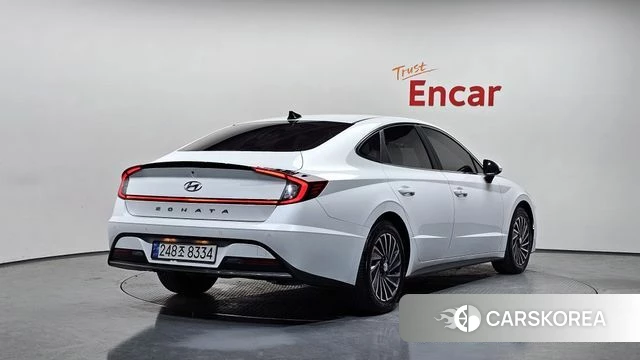 Hyundai Sonata Hybrid (DN8) 2022 Белый из Кореи