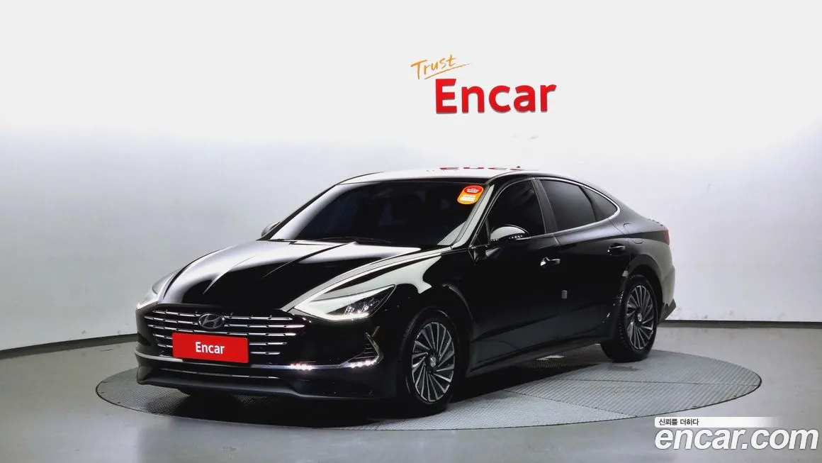 Hyundai Sonata Hybrid (DN8) 2021 Черный из Кореи