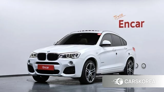 BMW X4 (F26) 2018 Белый из Кореи