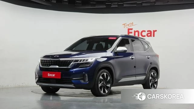 Kia Seltos 2020 Синий из Кореи