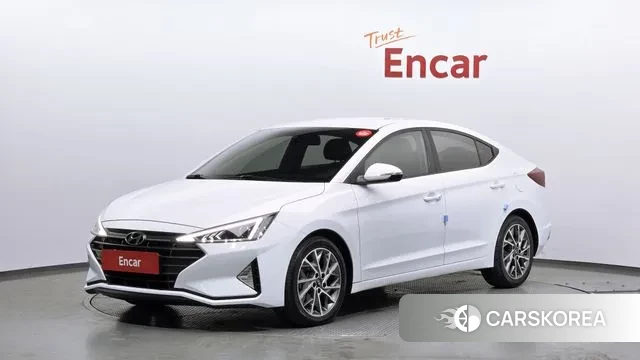 Hyundai The New Avante AD 2019 Белый из Кореи