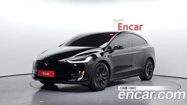 Tesla Model X 2020 Черный из Кореи