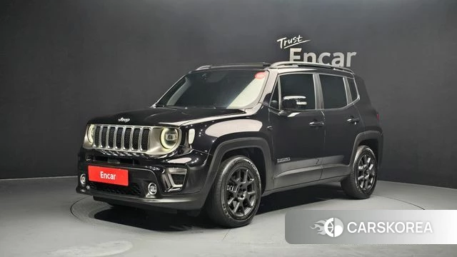 Jeep Renegade 2021 Черный из Кореи