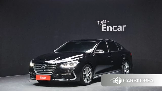 Hyundai Grandeur IG 2018 Черный из Кореи