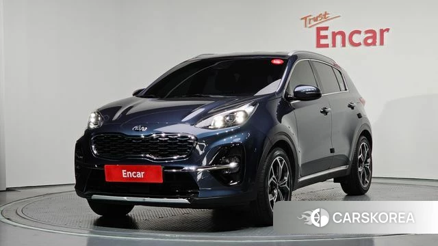 Kia Sportage The Bold 2020 Синий из Кореи