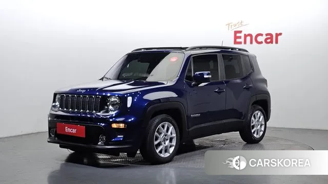 Jeep Renegade 2021 Синий из Кореи