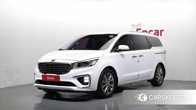 Kia The New Carnival 2019 Белый из Кореи