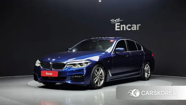 BMW 5 Series (G30) 2020 Синий из Кореи