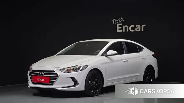 Hyundai Avante AD 2018 Белый из Кореи