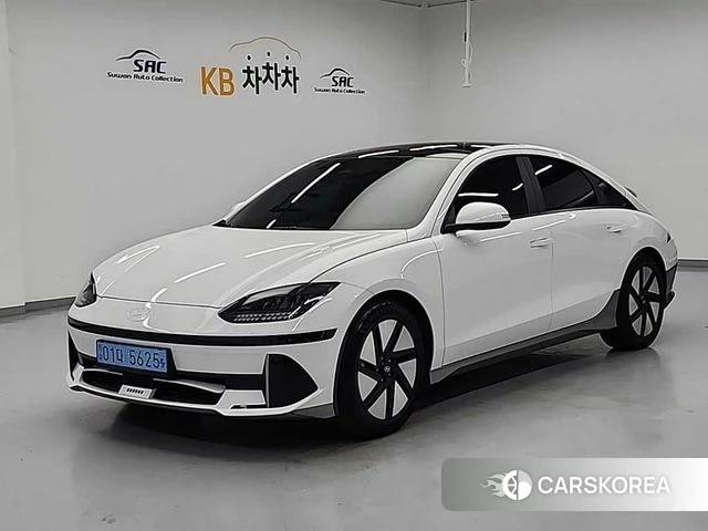 Hyundai Ionic 6 2022 Белый из Кореи
