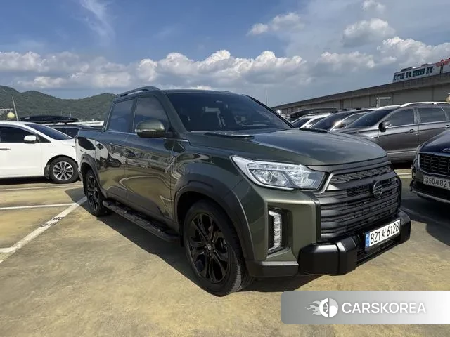 Ssangyong The New Rexton Sport 2022 Светло-зеленый из Кореи