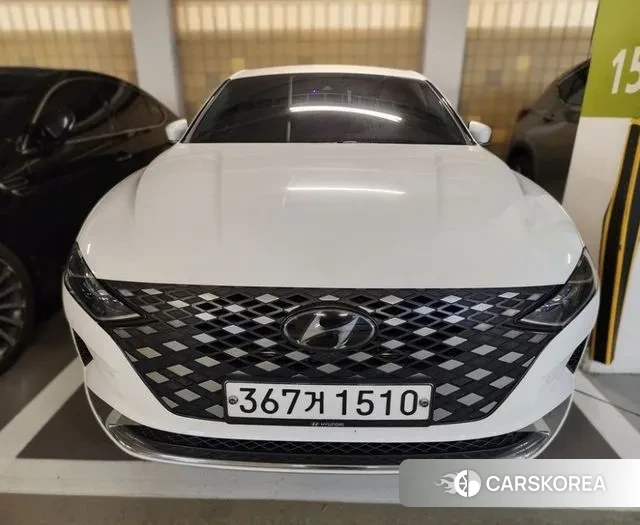 Hyundai The New Grandeur IG Hybrid 2020 Белый из Кореи