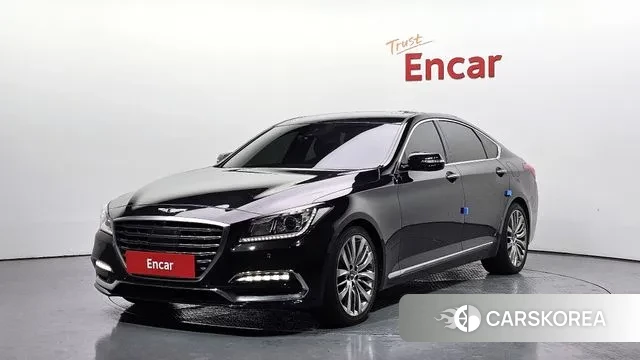 Genesis G80 2018 Черный из Кореи