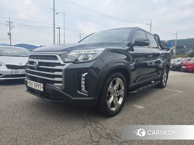 Ssangyong The New Rexton Sport 2021 Серый из Кореи