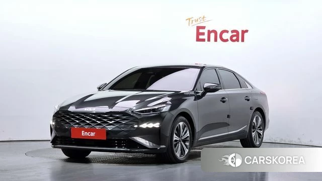 Kia K8 Hybrid 2023 Серый из Кореи