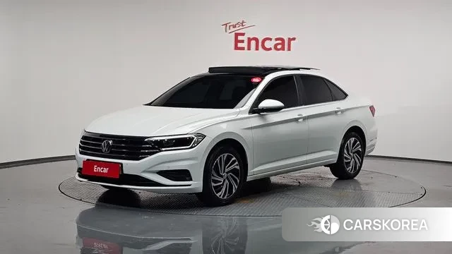 Volkswagen 7th Generation of Jetta 2021 Белый из Кореи